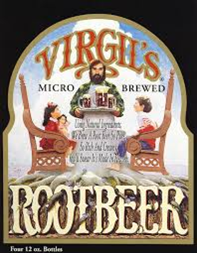 Virgil's Root Beer bottle