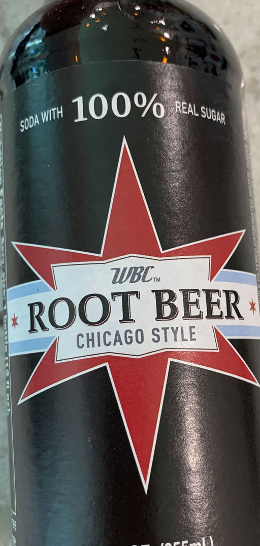 WBC Root Beer - Chicago Style bottle
