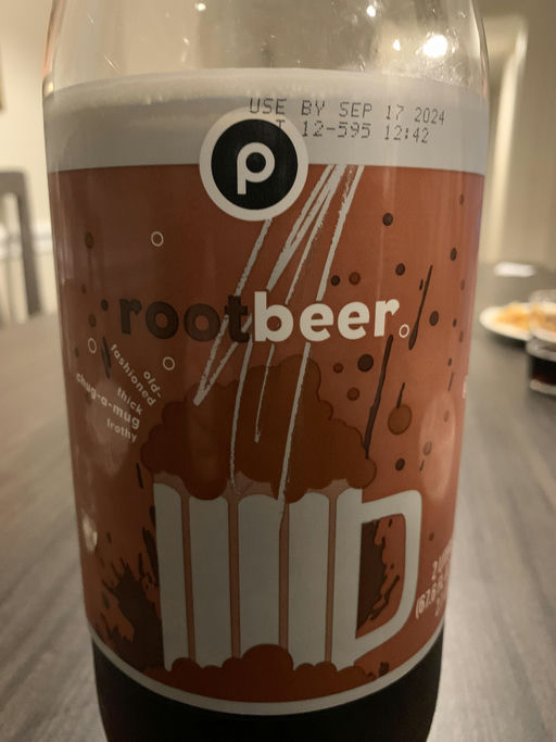 Publix Root Beer bottle