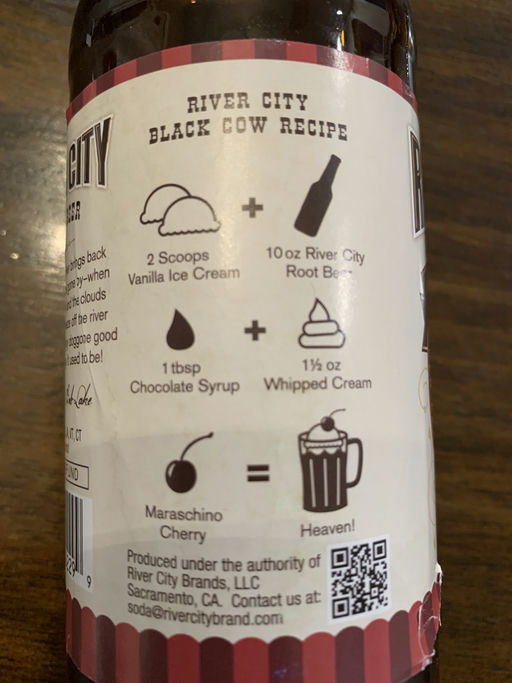 River City Root Beer bottle