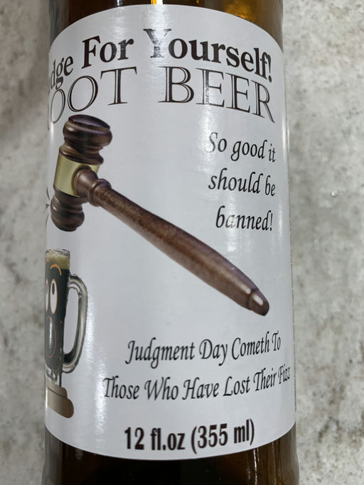 Judge for Yourself bottle