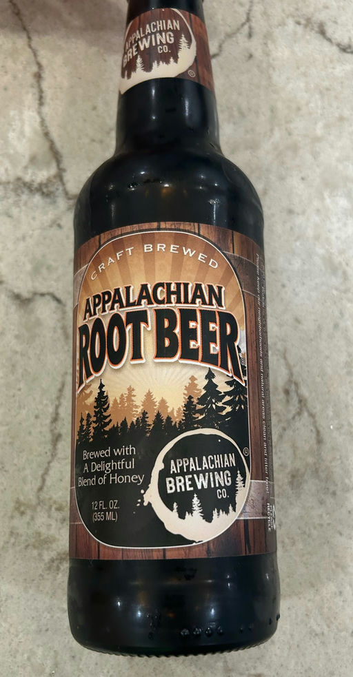 Appalachian Root Beer bottle