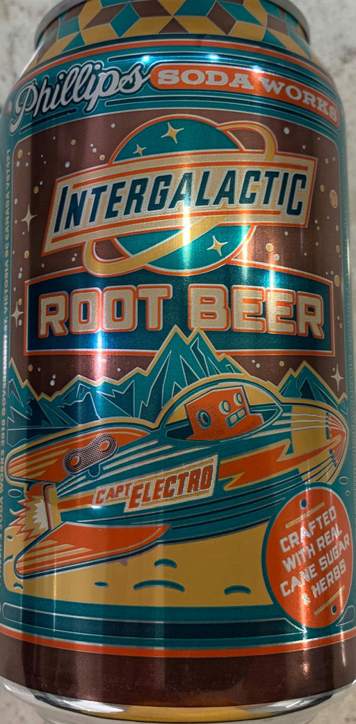 Intergalactic Root Beer bottle