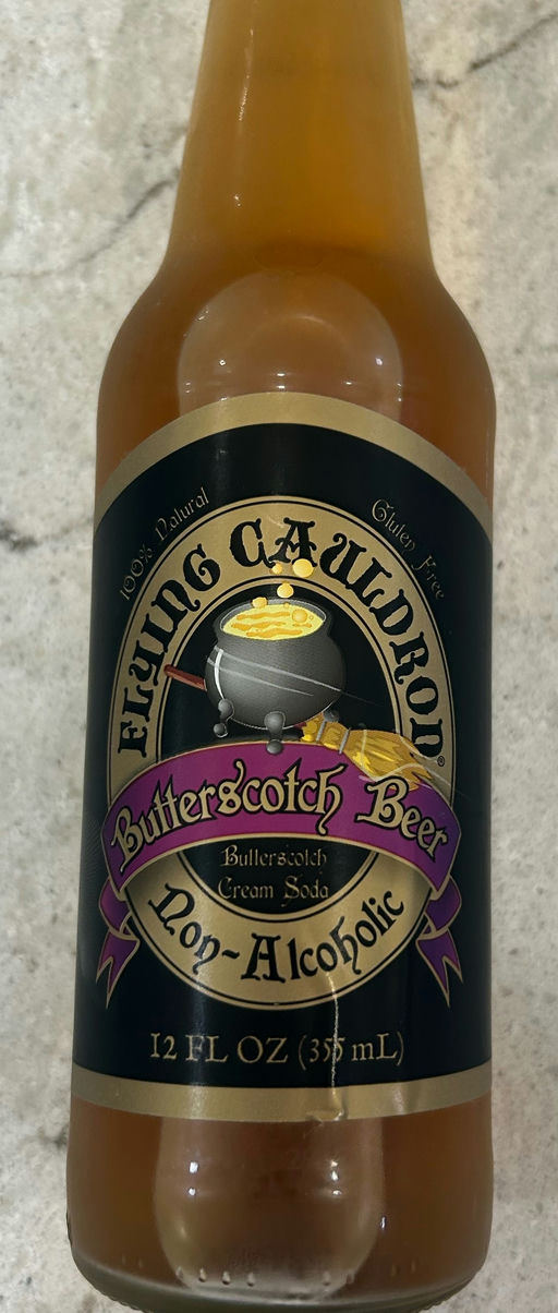 Flying Cauldron - Butterscotch Beer bottle