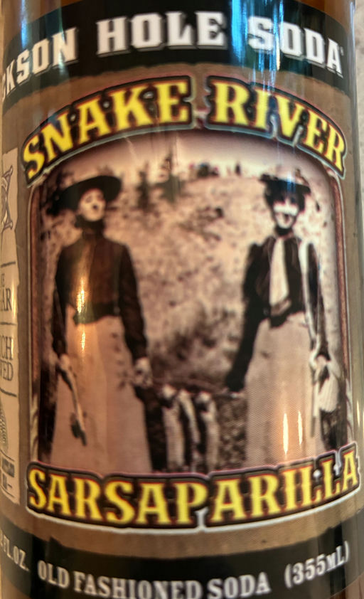 Jackson Hole - Snake River Sarsaparilla bottle