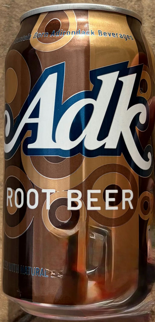 ADK (Adirondack) Root Beer bottle