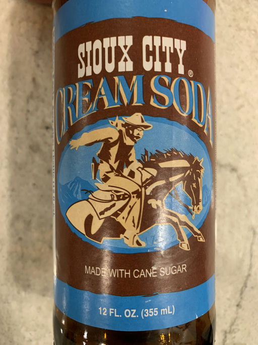 Sioux City Cream Soda bottle