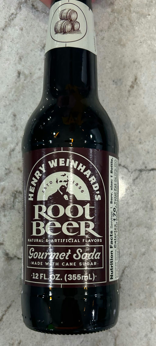 Henry Weinhard's Root Beer bottle
