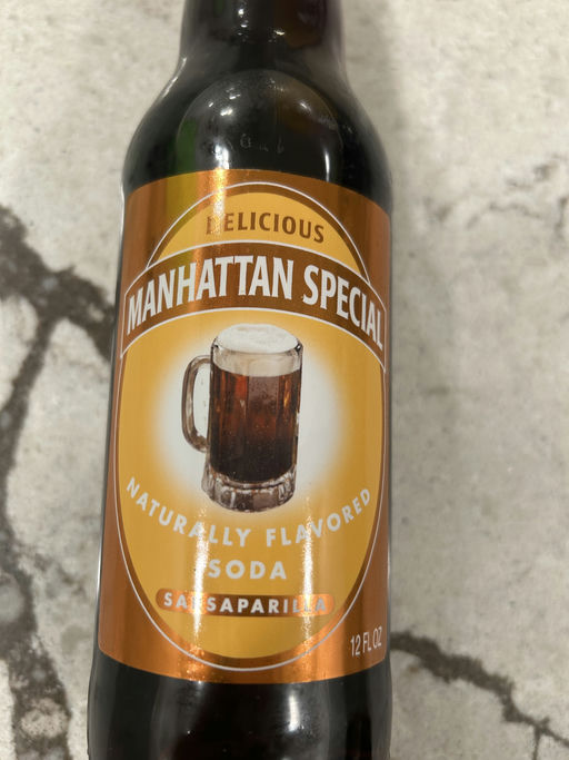 Manhattan Special Sarsaparilla bottle