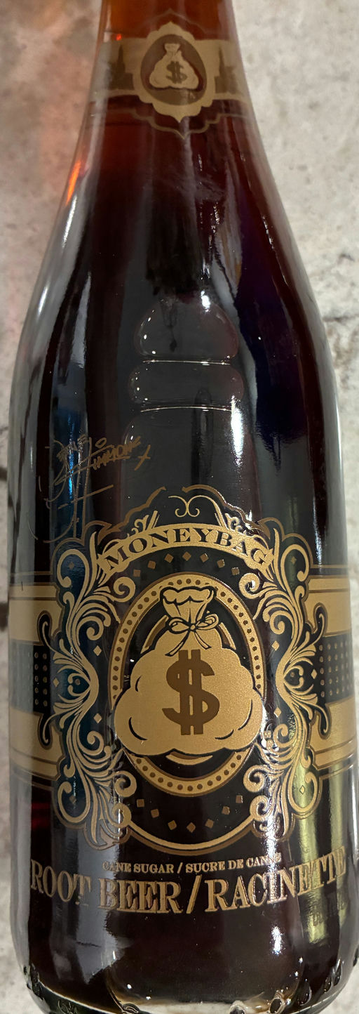 Gene Simmon's Money Bag bottle