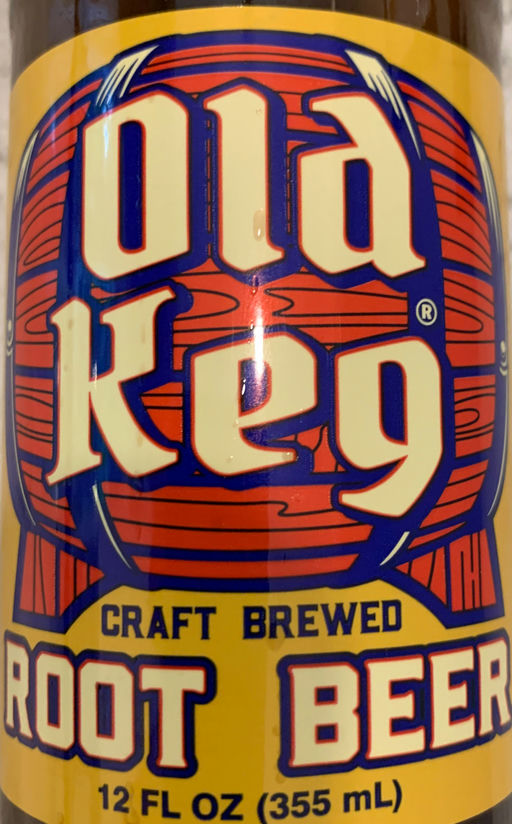 Old Keg Root Beer bottle