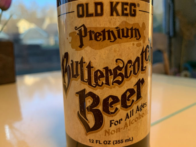 Old Keg Premium - Butterscotch Beer bottle