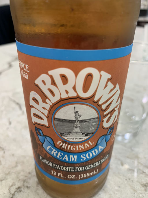 Dr Browns Cream Soda bottle