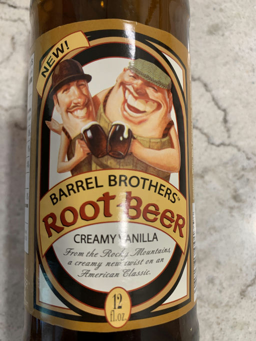Barrel Brothers Root Beer bottle