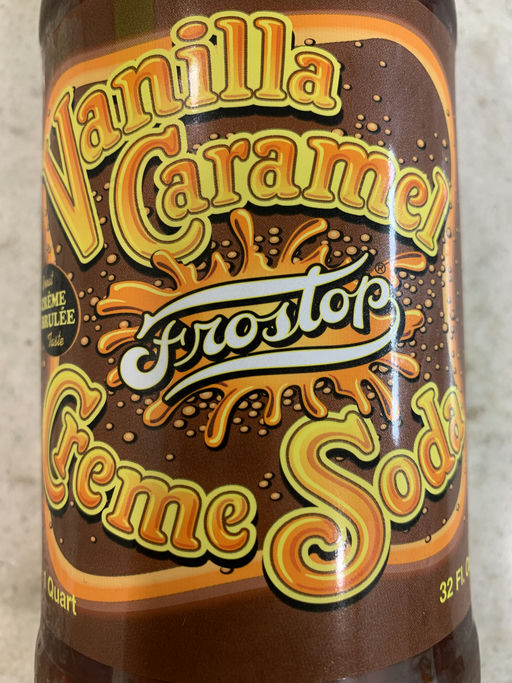 Frostop Carmel Vanilla Cream bottle